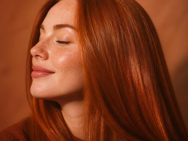 Tonalizante para cabelo ruivo para manter a cor vibrante